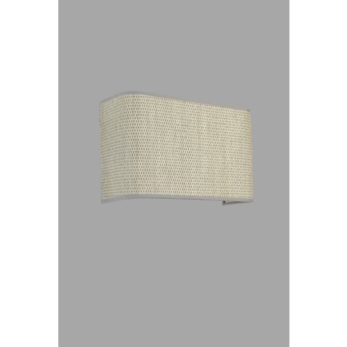 Bambu 06 Abajurlu Dikdörtgen Aplik Beige Wall Lamp slika 4