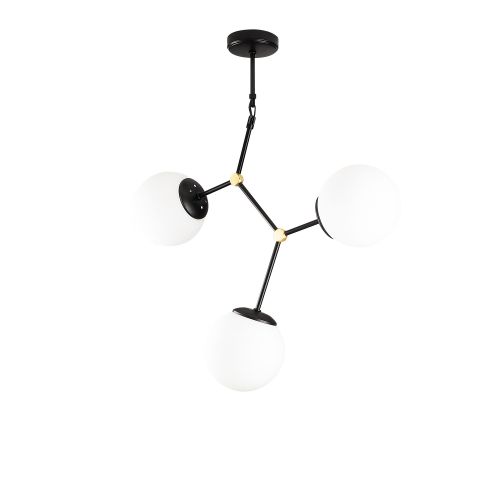 Damar - 6316 BlackWhite Chandelier slika 2