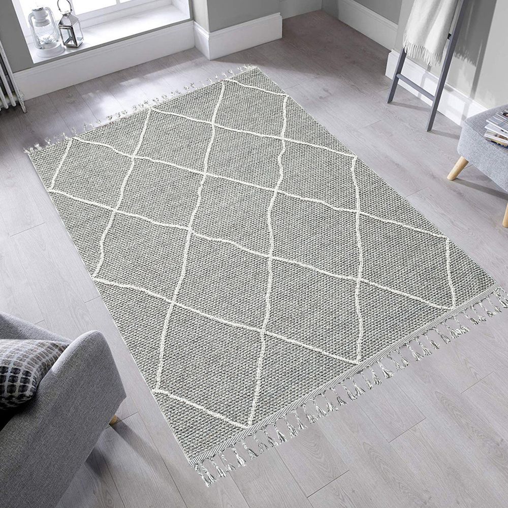 Sh 02 - Sivi Tepih za Hol (80 x 150 cm) slika 1