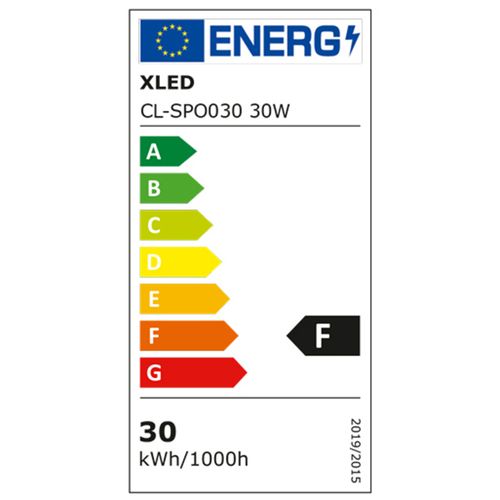 XLED E27 CL-SPO030 30W LED Sijalica 6400K/UFO/Fi150/185-265V/2250Lm/Hladno Bela slika 1