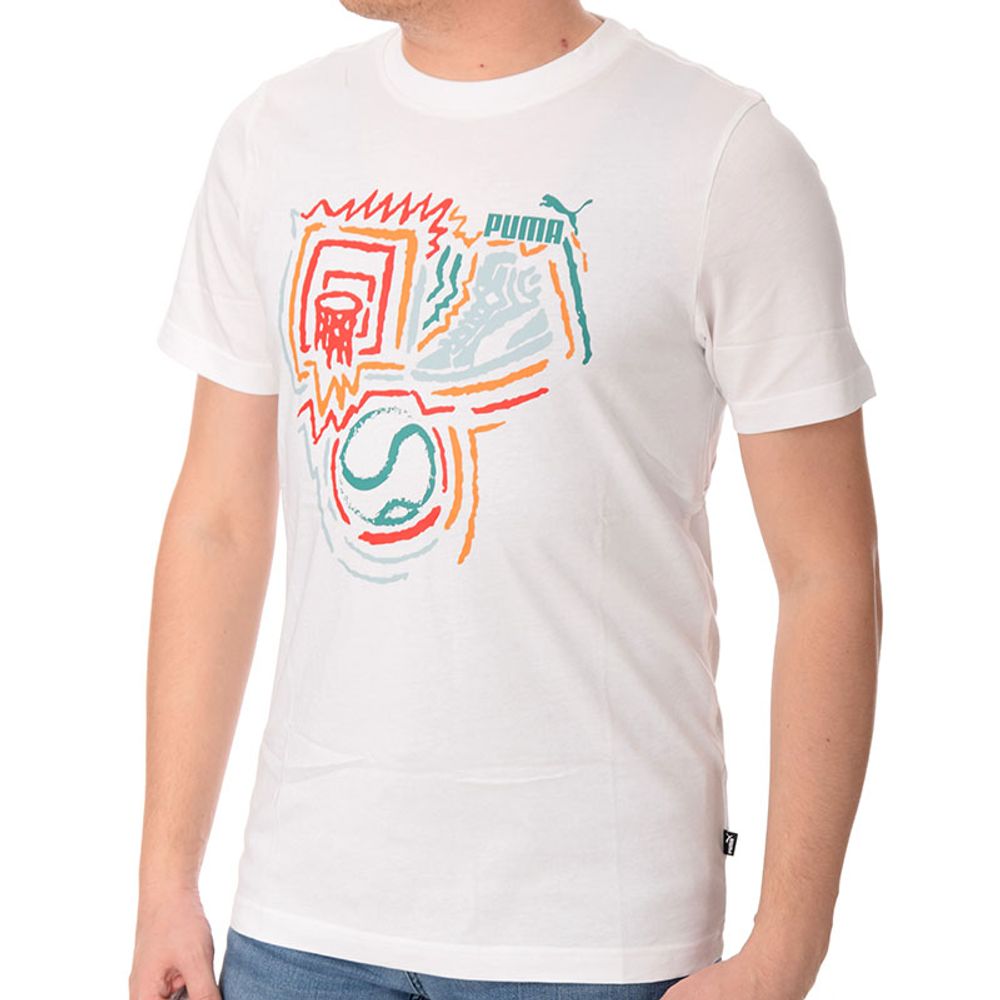 Puma Majica kratki rukav Graphics Year Of Sports Tee za muškarce slika 1