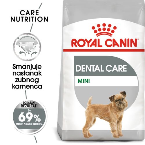 ROYAL CANIN CCN Mini Dental Care, potpuna hrana za odrasle pse malih pasmina, stariji od 10 mjeseci, 1 kg slika 4