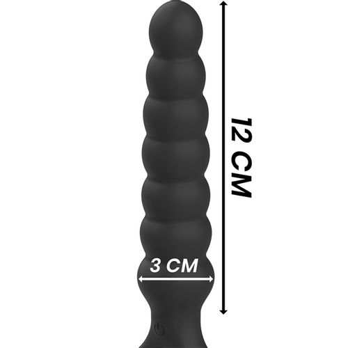 Black&amp;Silver Bob Analni Vibrator slika 5