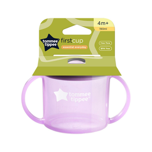 Tommee Tippee šolja Basic 190ml, 4M Ljubičasta