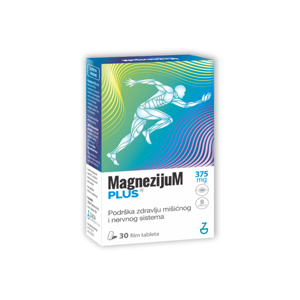 Magnezijum Plus 375mg A30 - Zada Pharmaceuticals slika 1