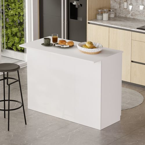 OR2-W White Kitchen Table slika 2