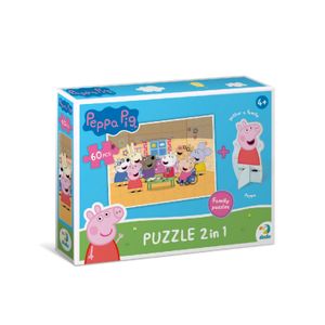 DODO Puzzle Peppa Prase sa Figurom, PORODICA