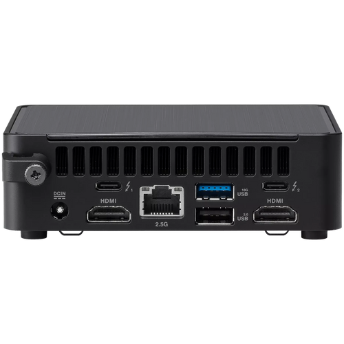 Asus NUC 14pro/RNUC14RVHI300000I/Intel Core 3 100U/Intel Graphics/4xUSB/M.2 22x80 NVMe; 22x42 NVMe/2.5'' SATA slot/2,5Gbe LAN/2xHDMI/ 2x Thunderbolt 4 (USB-C+DP)/no Storage/no RAM/AX211.D2WG.NV/no OS/No Cord/Tall Kit(L6)/EAN:4711387491379 slika 2