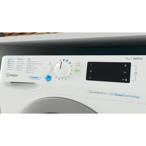 Indesit BWE 71295X WSV EE Veš mašina, 7 kg, 1200 rpm, Dubina 57.5 cm slika 3