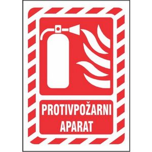 NALEPNICA PROTIVPOŽARNI APARAT 20152 set 10 komada