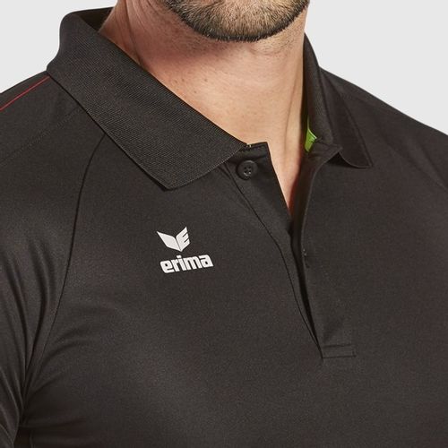 Majica Erima Six Wings Polo Crvena/Crna slika 4