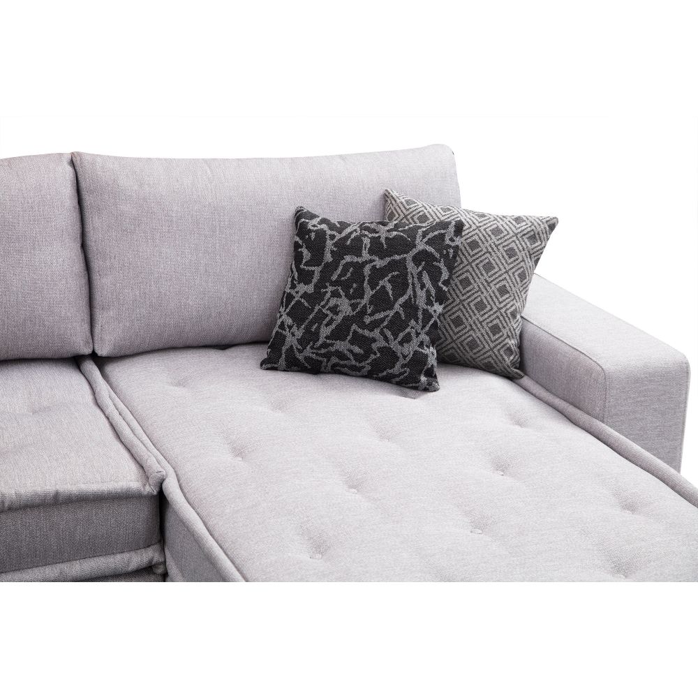 Lena Kutna Sofa - Svijetlo Siva slika 4