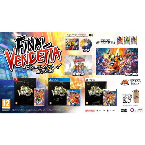 Final Vendetta - Super Limited Edition (Playstation 4) slika 9