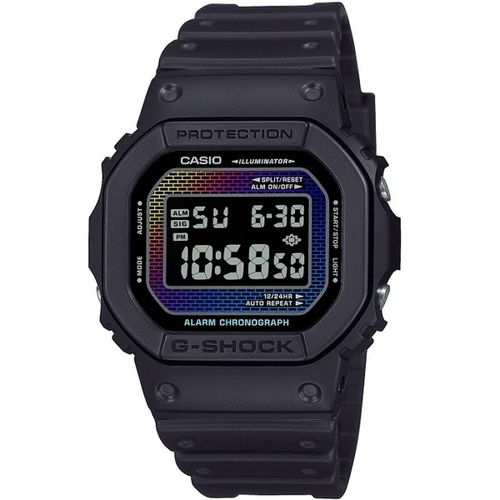 Muški sat Casio G-Shock THE ORIGIN - RAINBOW BRICK WALL SERIE Crna slika 1