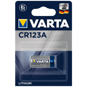 Varta Baterija litijska CR123A, 3V, blister pak. 1 kom