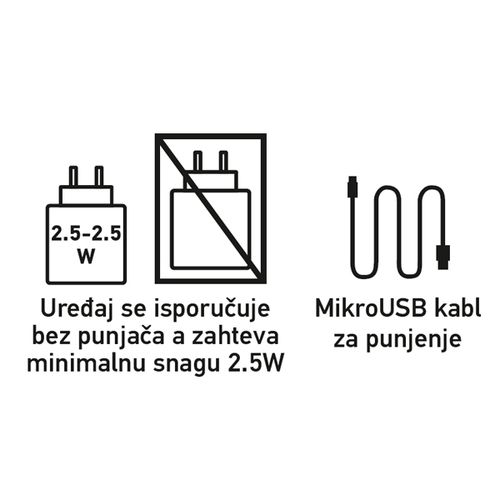 Xwave MX350 grey Bluetooth slušalice stereo sa mikrofonom v4.2/FM/microSD slika 2