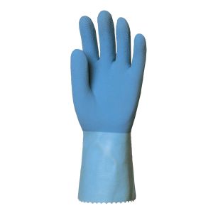 Latex rukavica 30 cm, plava vel. 10