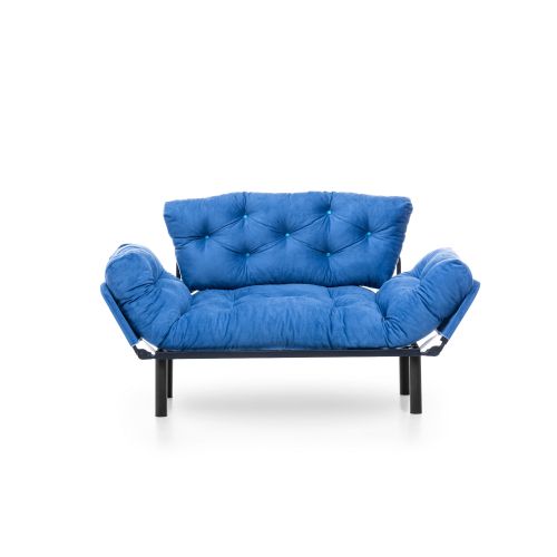 Atelier Del Sofa Nitta - Plavi dvosed na razvlačenje slika 3