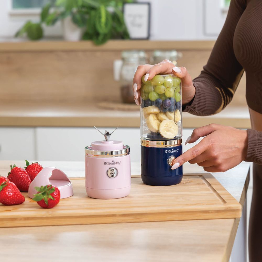 Rosmarino prijenosni blender NutriMax 2 GO,plavi slika 9