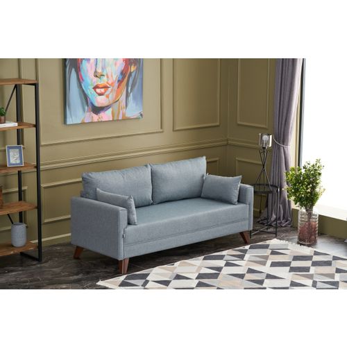 Bella Soft İkili Koltuk - Blue Blue 2-Seat Sofa slika 3