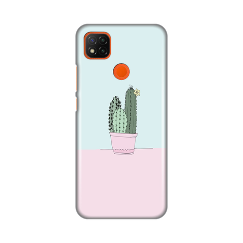 Torbica Silikonska Print za Xiaomi Redmi 9C/10A Cactus slika 1