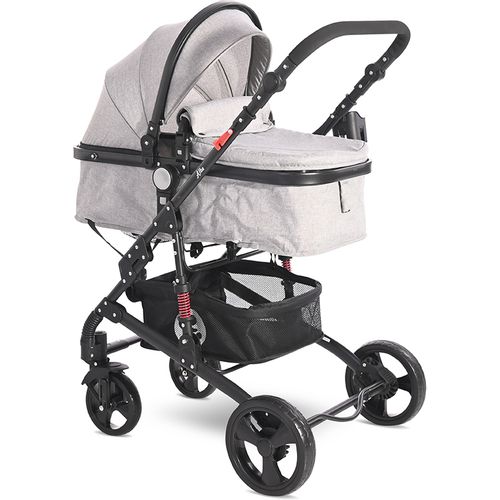 LORELLI ALBA CLASSIC Kolica 2u1 Grey: Košara + Zimska Navlaka (0mj+) - (do 15kg/96cm) slika 2