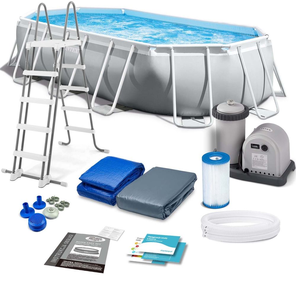 Intex montažni bazen 503x274x122cm 12u1 slika 1