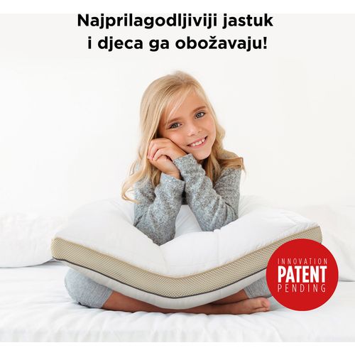 Dečiji hibridni jastuk NEO Bamboo Memory Junior slika 9