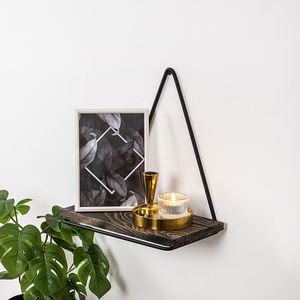 Begonia Black
Dark Walnut Wall Shelf