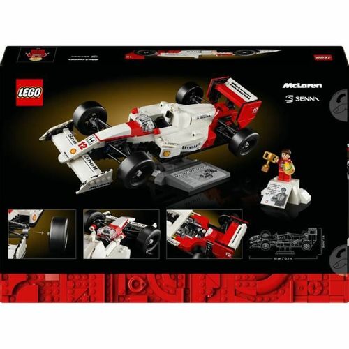 Lego 10330 McLaren MP4/4 i Ayrton Senna Igra Gradnje slika 6