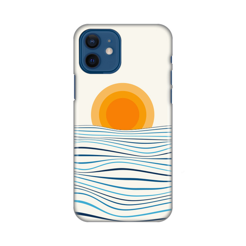 Torbica Silikonska Print za iPhone 12 6.1 Sunset slika 1