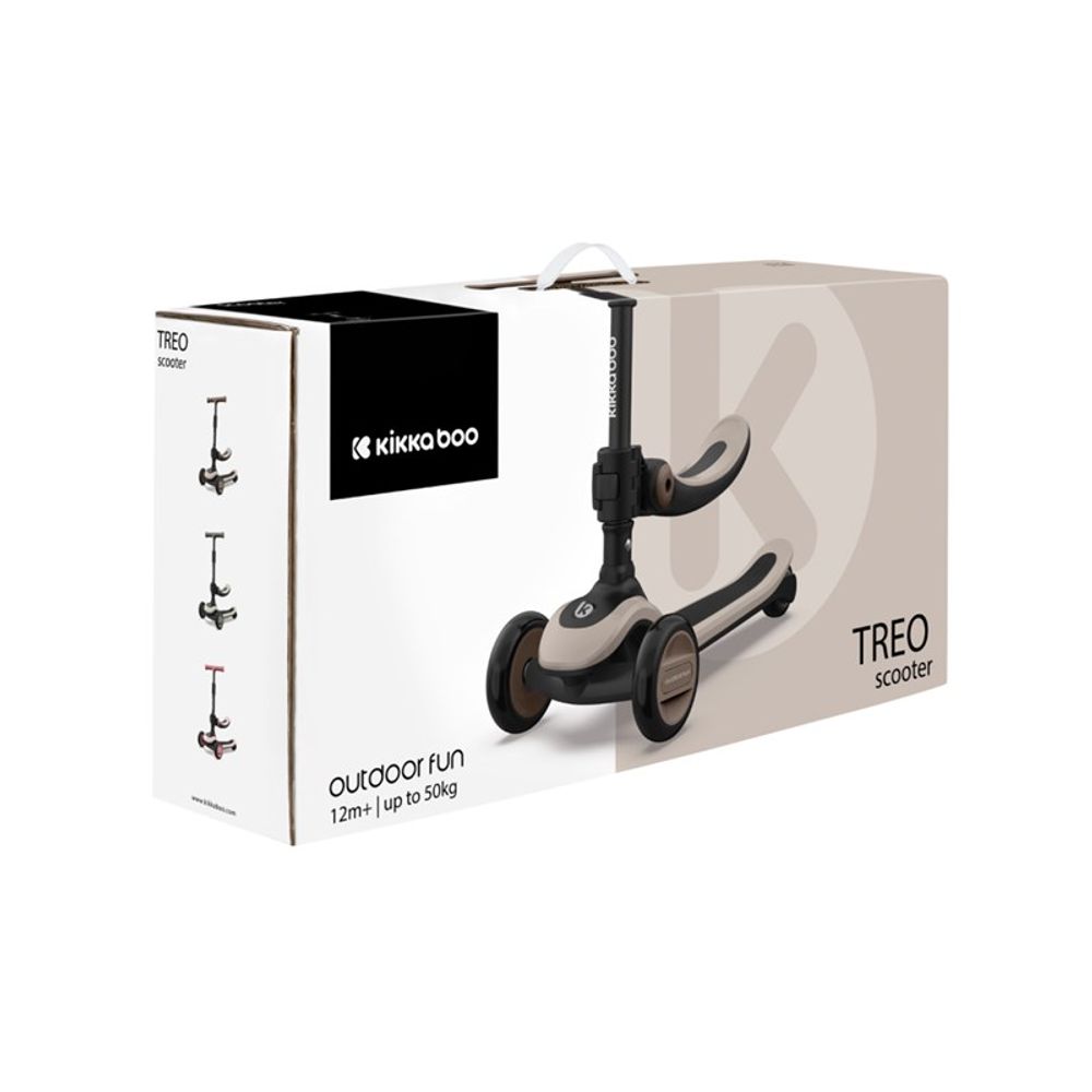 Kikka Boo Romobil Treo 2u1, Beige slika 12
