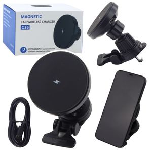 Magnetni držač za automobil s induktivnim punjačem od 15 W
