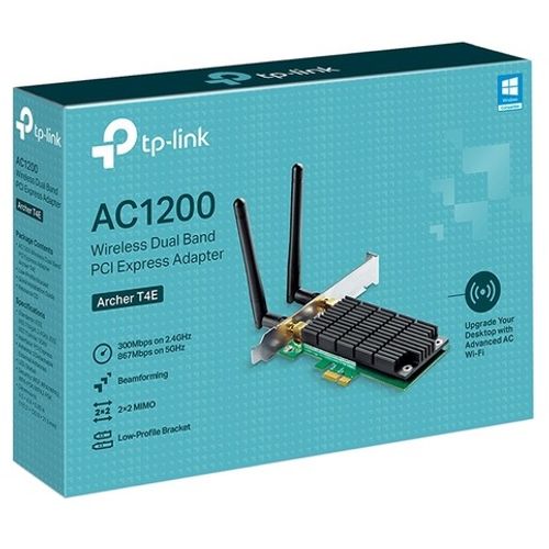 Mrežna kartica TP-LINK ARCHER T4E Wi-Fi AC1200 867Mbps 300Mbps PCIe 2 antene slika 2