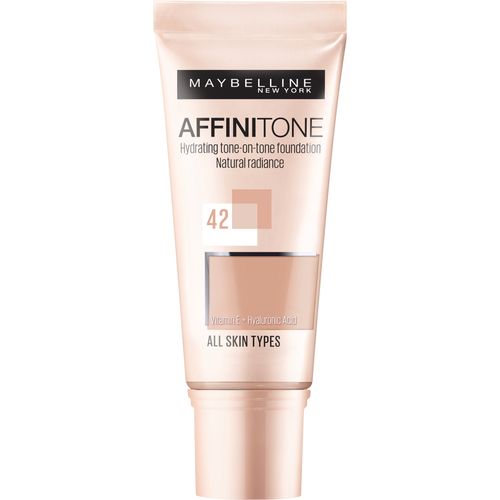 Maybelline New York Affinitone tečni puder 42 Dark Beige slika 1