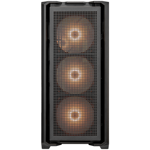 COUGAR | MX600 Black | PC Case | Mid Tower / Mesh Front Panel / 3 x 140mm + 1 x 120mm Fans / Transparent Left Panel slika 7