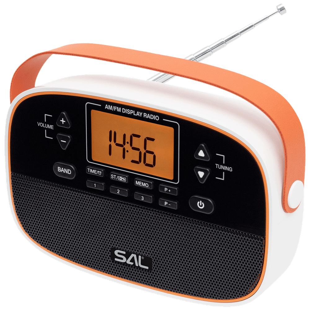 SAL Radio prijemnik, AM / FM, alarm, LCD zaslon - RPR4LCD slika 1