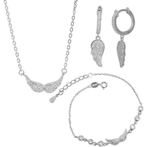 J&B Jewellery 952 Srebrni set slika 1