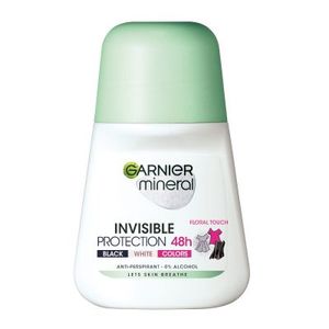 Garnier Deo Mineral Invisi Black, White&amp;Colors Roll-on 50 ml