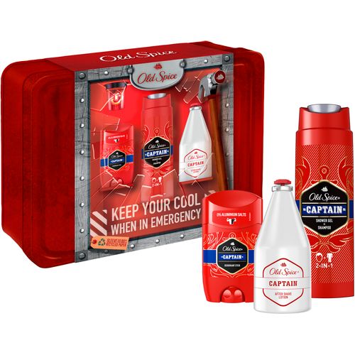 Old Spice Poklon paket Dezodorans u stiku 50 ml & gel + šampon 250 ml & Losion poslije brijanja od 100 ml slika 1