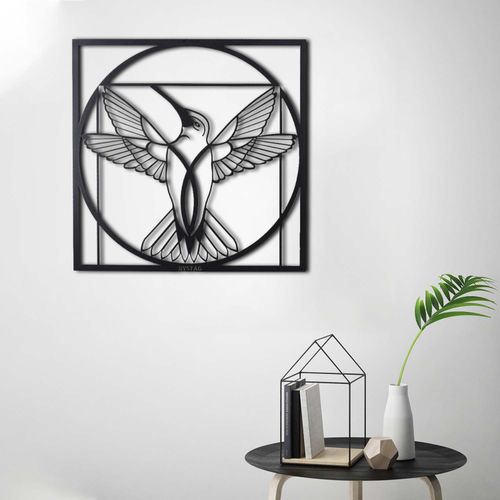 Wallity Metalna zidna dekoracija, Da Vinci Bird slika 9