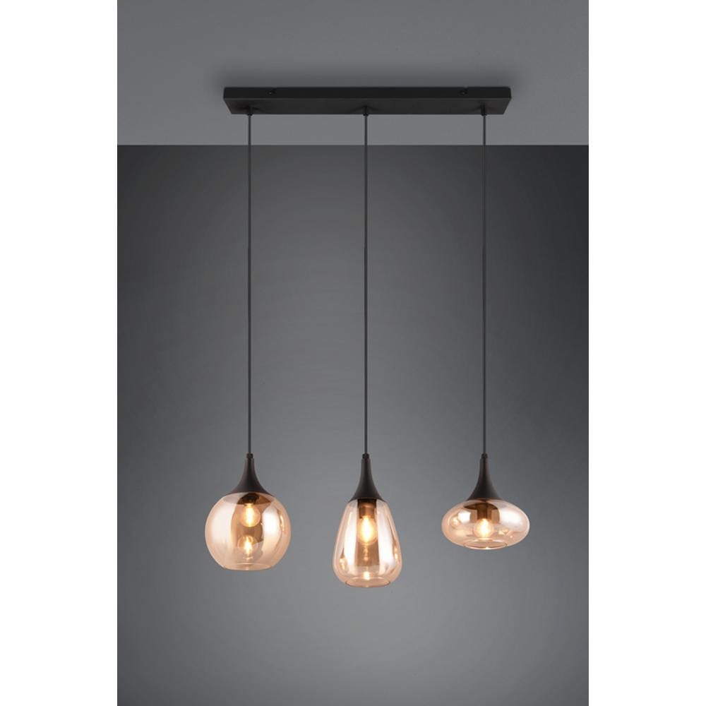 LUMINA-3 LUSTER AMBER 3XE14 slika 3