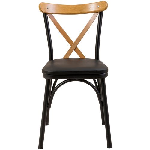 Woody Fashion Set stolova i stolica (6 komada), Crno, OLV-SA-TK18 slika 3