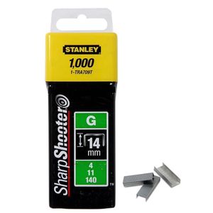 Stanley Klamerice Tip G /1000kom - 14mm 1-TRA709T