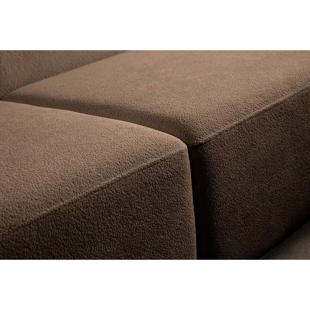 Ugaona Sofa S-Loft Right - boja: smeđa slika 9