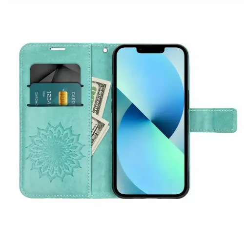 MEZZO Book case preklopna torbica za SAMSUNG GALAXY A16 5G mandala green slika 4