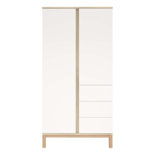 Faktum Loop ormar s 2 vrata, White-Oak slika 1