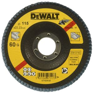 BRUSNA PLOČA 115MM G60 1 KOM Dewalt DT3256