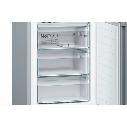Bosch KGN39VLEB Serija 4 Samostojeći frižider sa zamrzivačem dole 203 x 60 cm, NoFrost slika 4