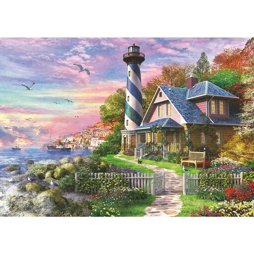 Lighthouse at Rocky Bay puzzle 1000pcs slika 1